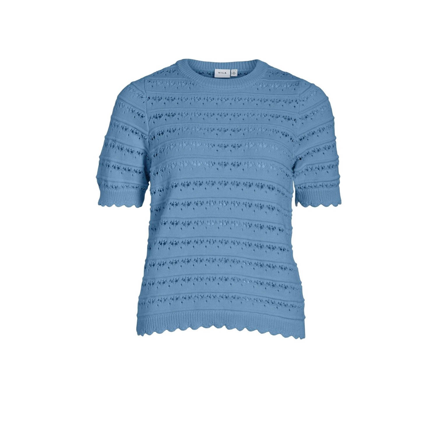 VILA trui blauw