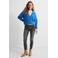 Anytime high waist skinny jeans lichtgrijs
