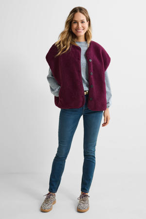 high waist skinny jeans gewassen blauw