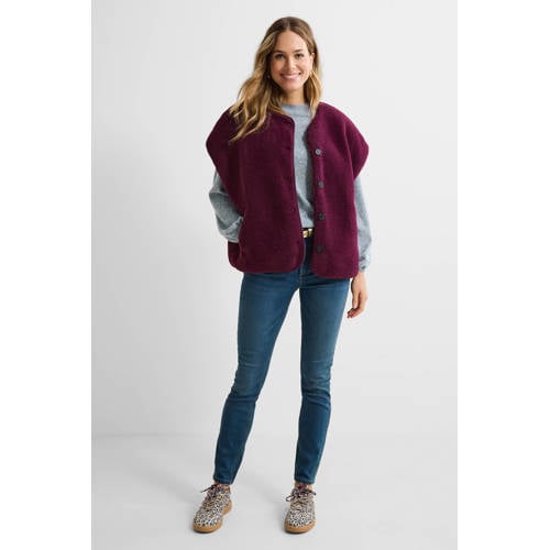 anytime high waist skinny jeans gewassen blauw afbeelding