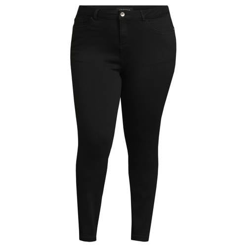 GREAT LOOKS high rise skinny jeans zwart afbeelding