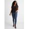 GREAT LOOKS high rise skinny jeans blauw