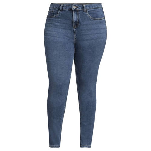 GREAT LOOKS high rise skinny jeans blauw afbeelding