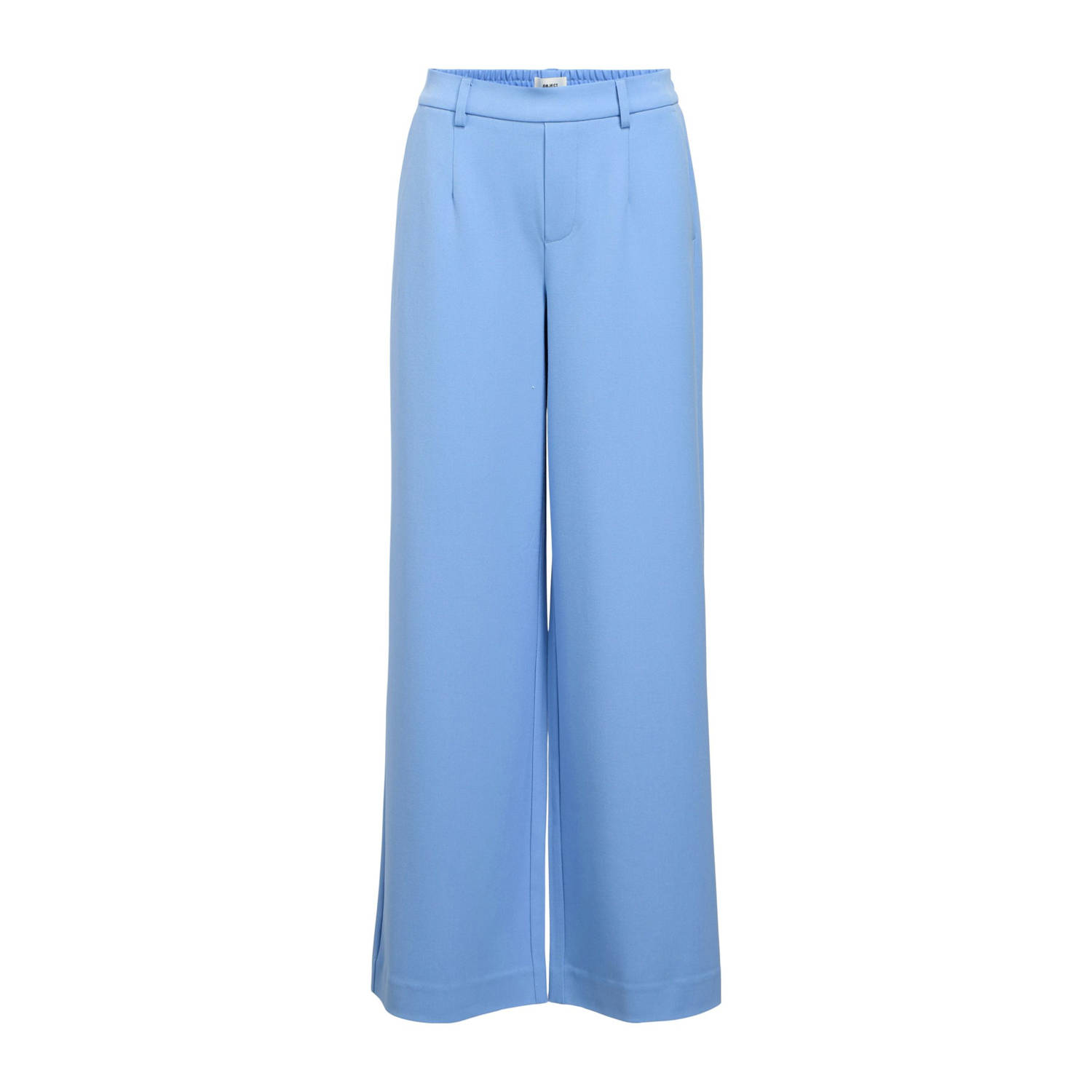 OBJECT Dames Broeken Objlisa Wide Pant Blauw