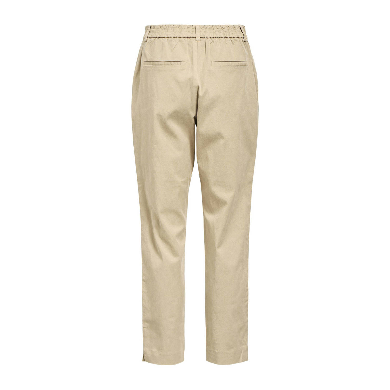 OBJECT slim regular waist chino beige