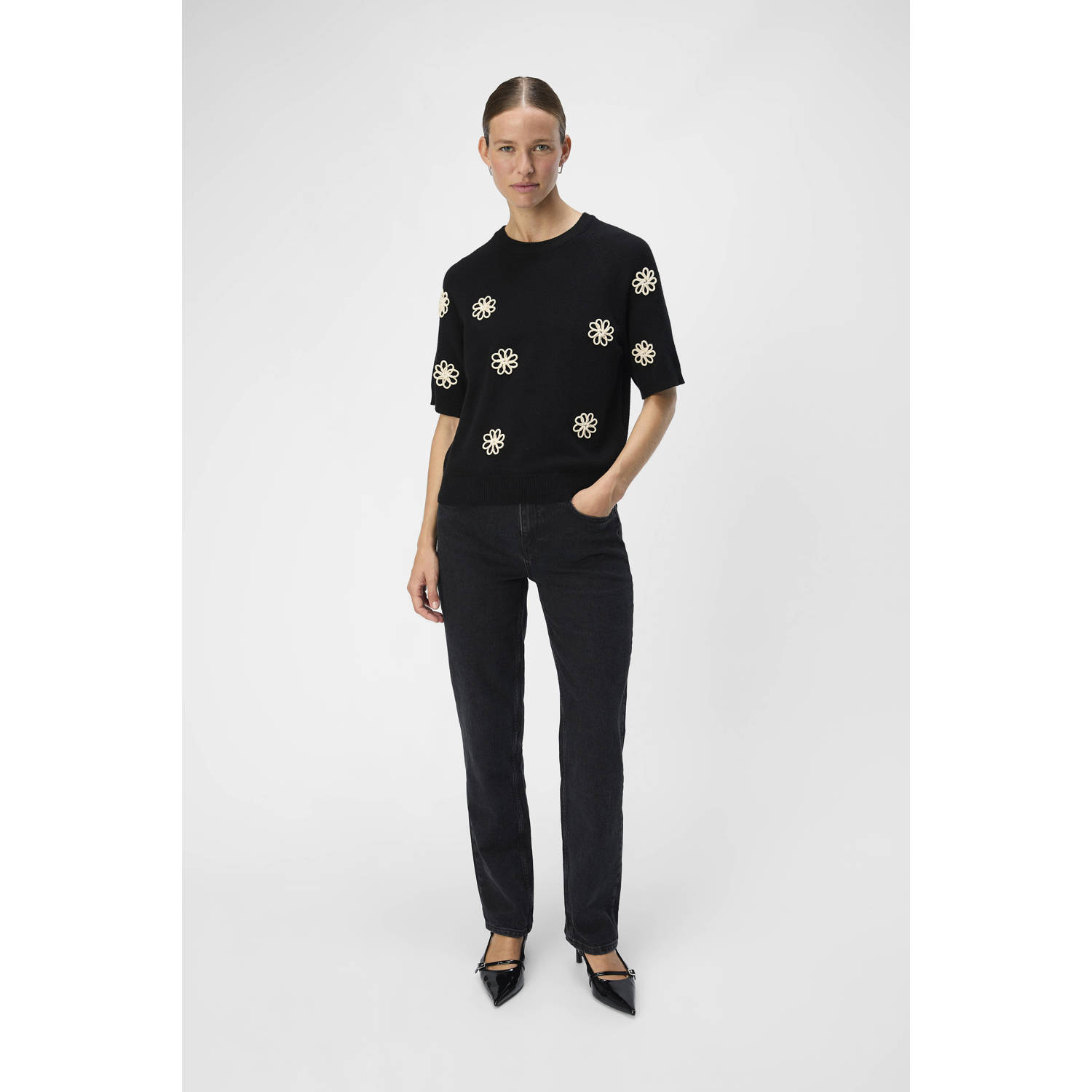 OBJECT top zwart