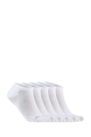   sportsokken - set van 5 wit
