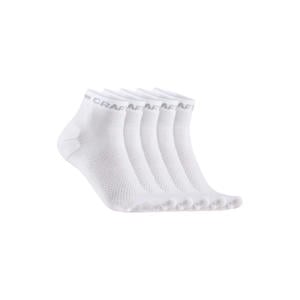 sportsokken Core Mid - wit (set van 5)