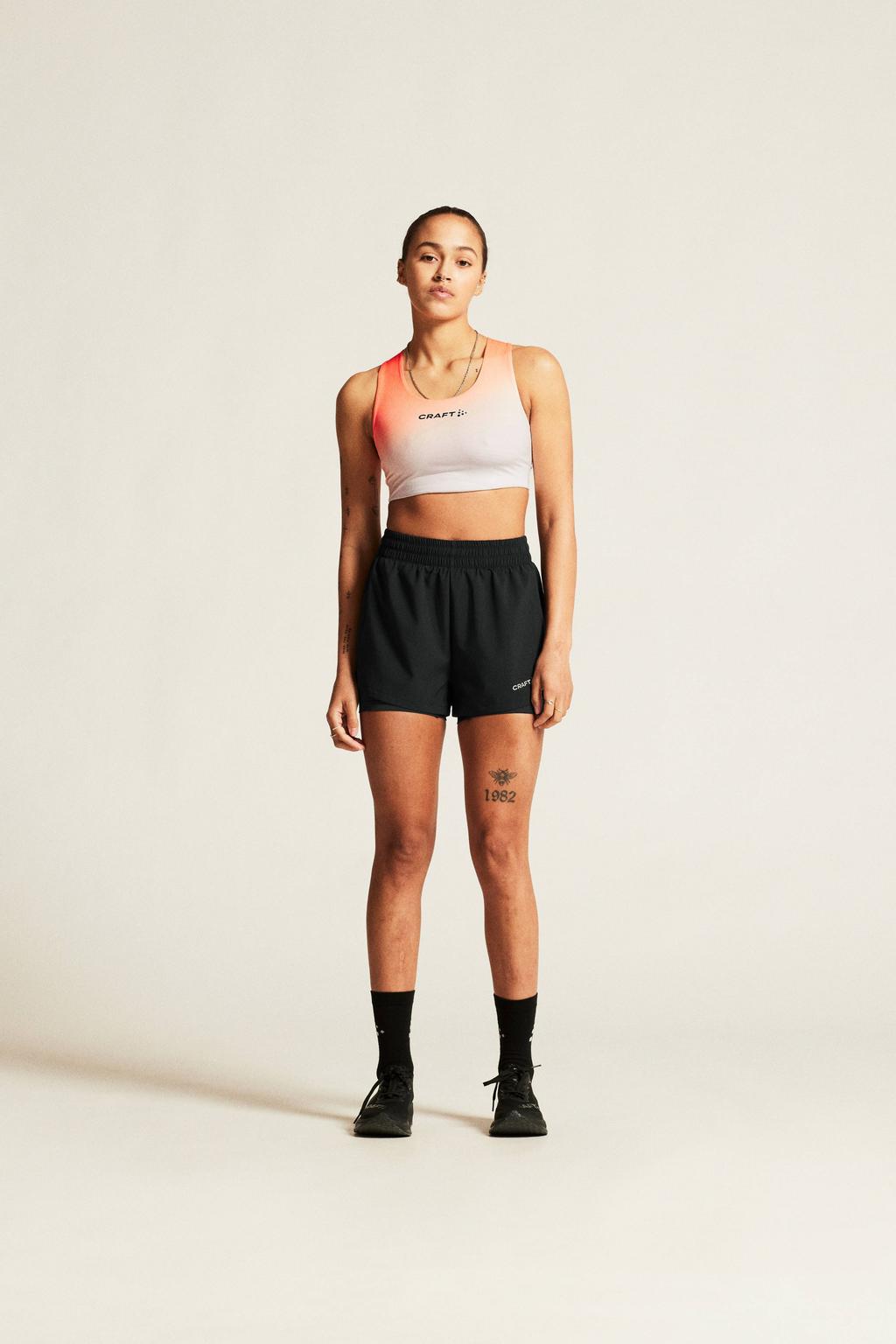 Craft ADV Essence sportshort zwart
