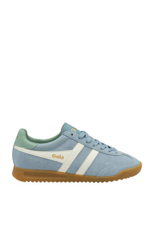 Torpedo  suède sneakers lichtblauw