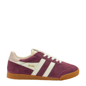 Elan suède sneakers donkerroze