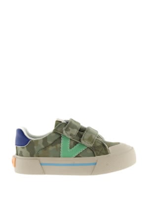 Tribu Tiras Lona Prints sneakers kaki