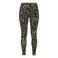 VILA legging met panterprint VILEOA zwart/beige