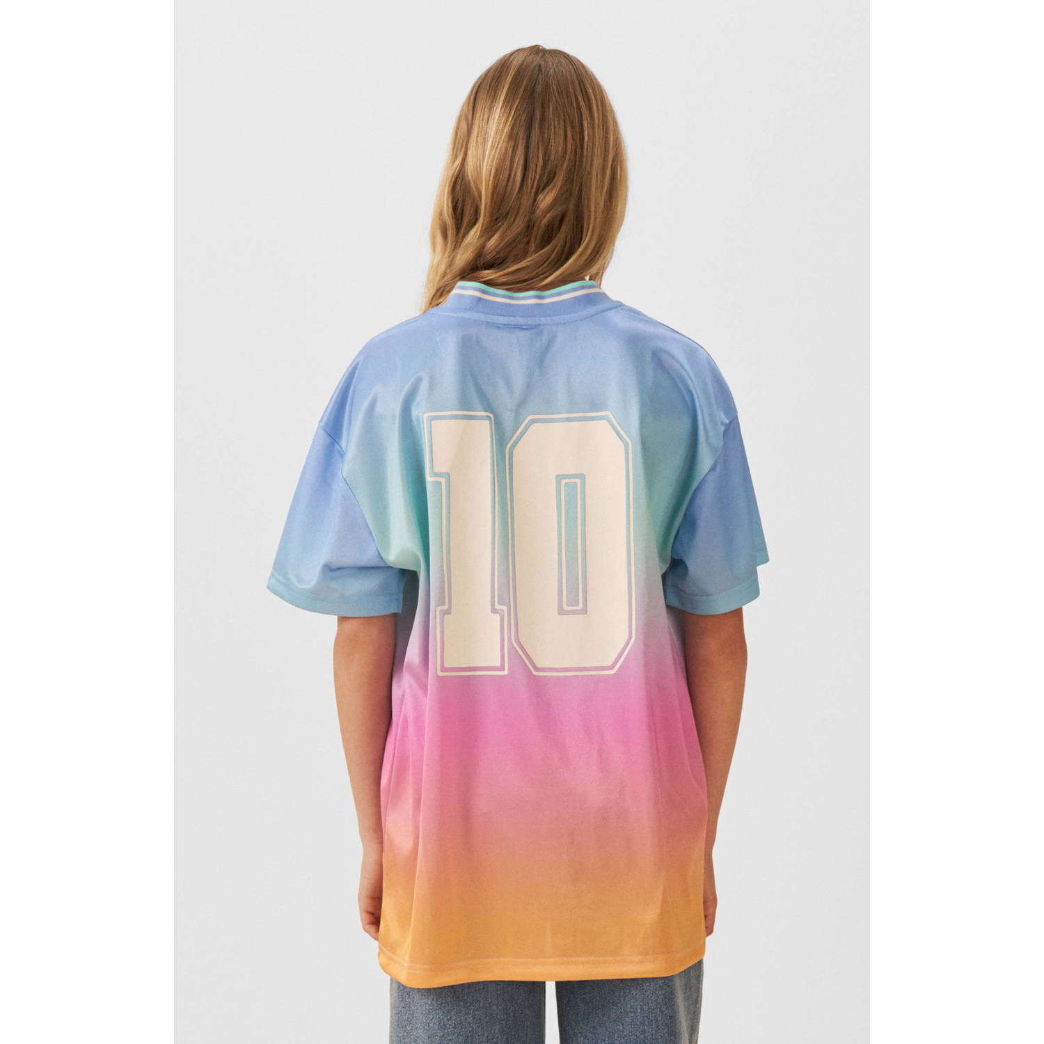 Coolcat football T-shirt Sage multi