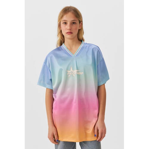 Coolcat football T-shirt Sage multi afbeelding
