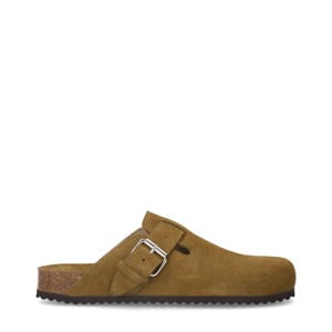 suède clogs kaki