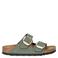Birkenstock nubuck slippers kaki