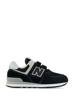 574 sneakers zwart/beige