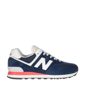 574  sneakers donkerblauw/wit/rood