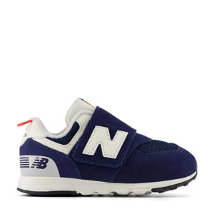 574  sneakers donkerblauw/wit