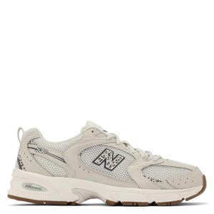 530 sneakers lichtgrijs/zwart