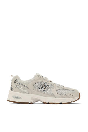 530  sneakers lichtgrijs/zwart