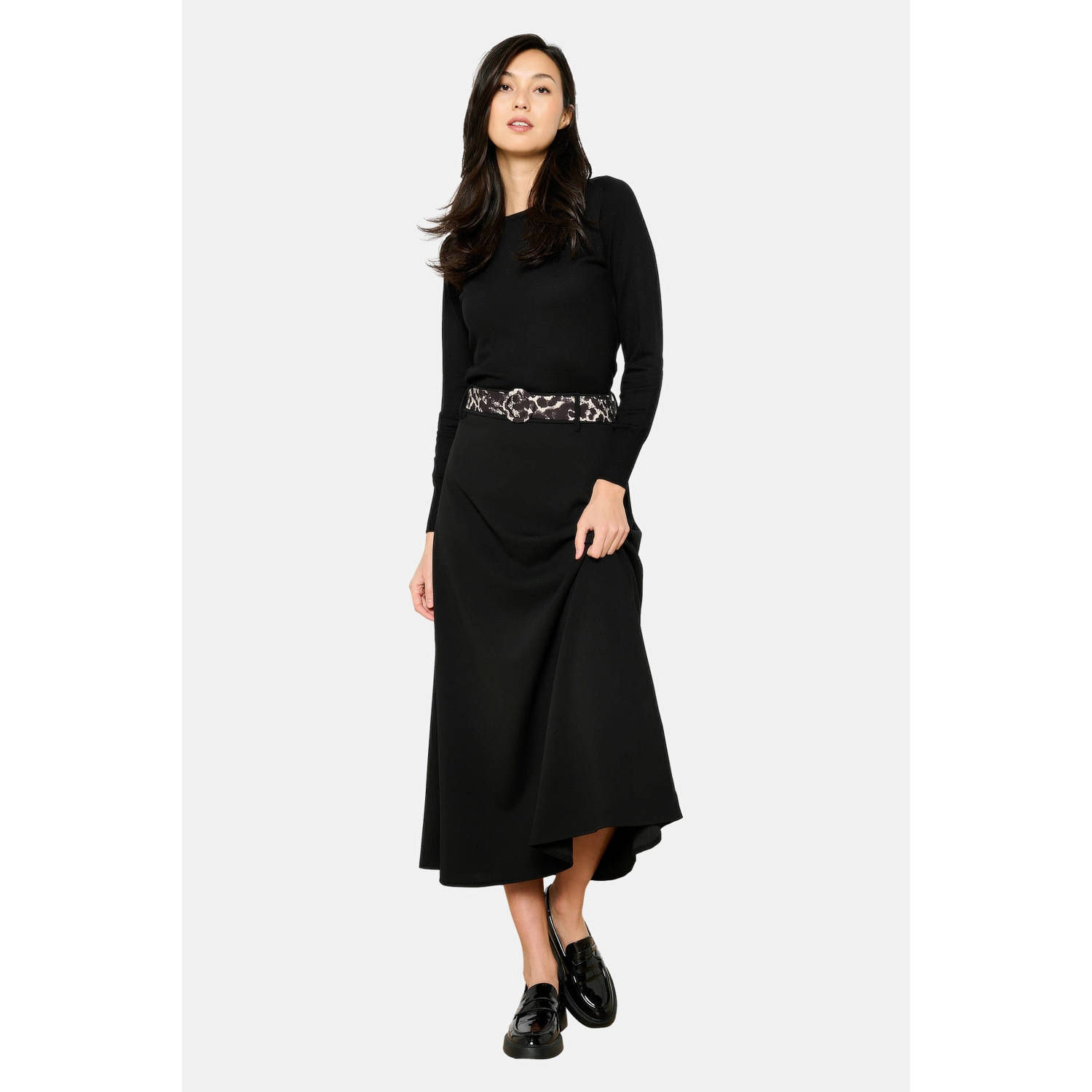 LOLALIZA maxi rok zwart