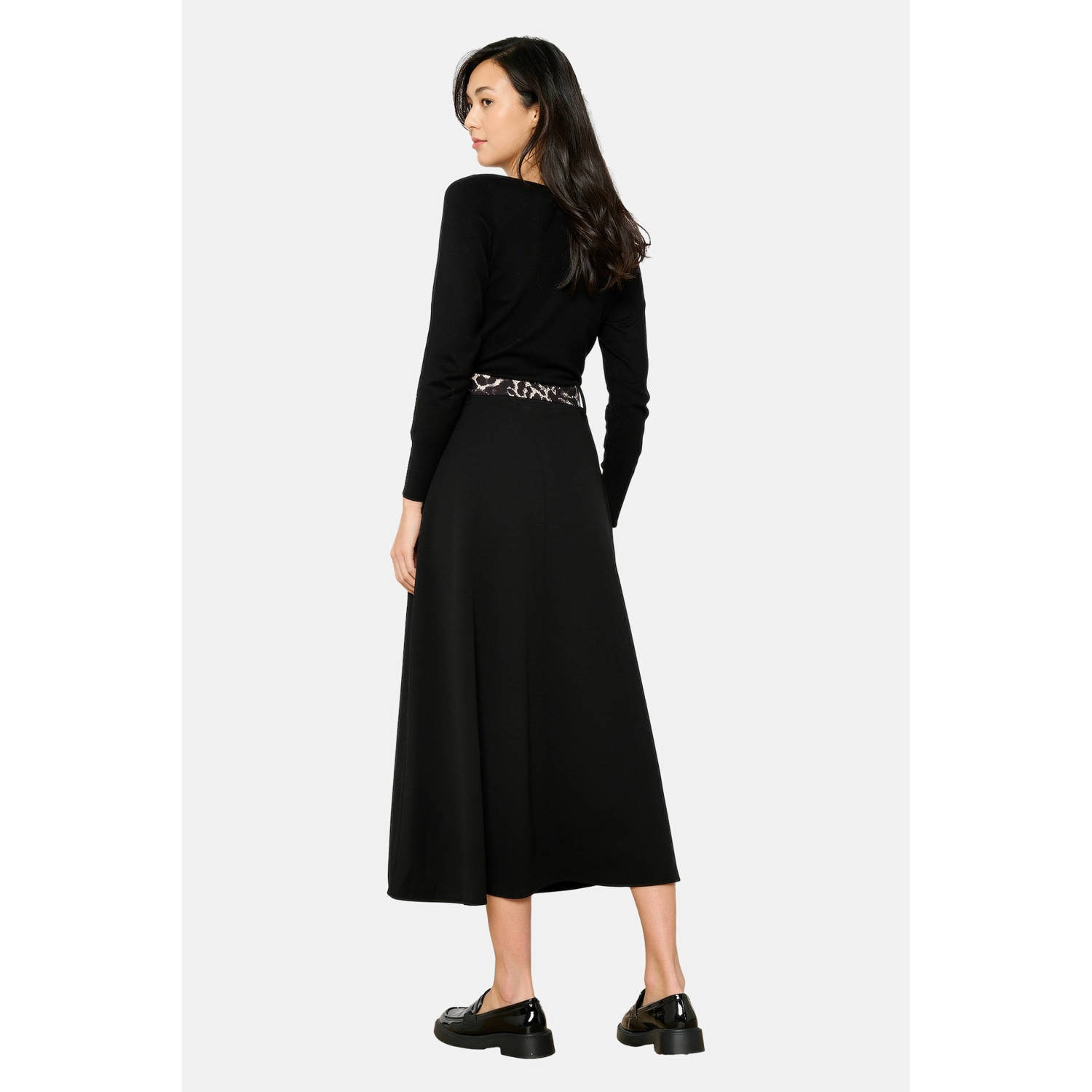 LOLALIZA maxi rok zwart