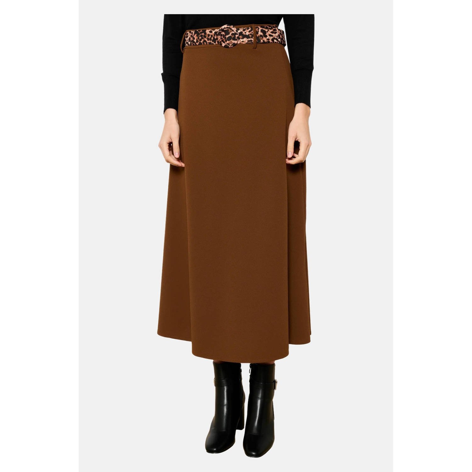 LOLALIZA maxi rok bruin