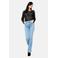 LOLALIZA flared jeans light blue denim