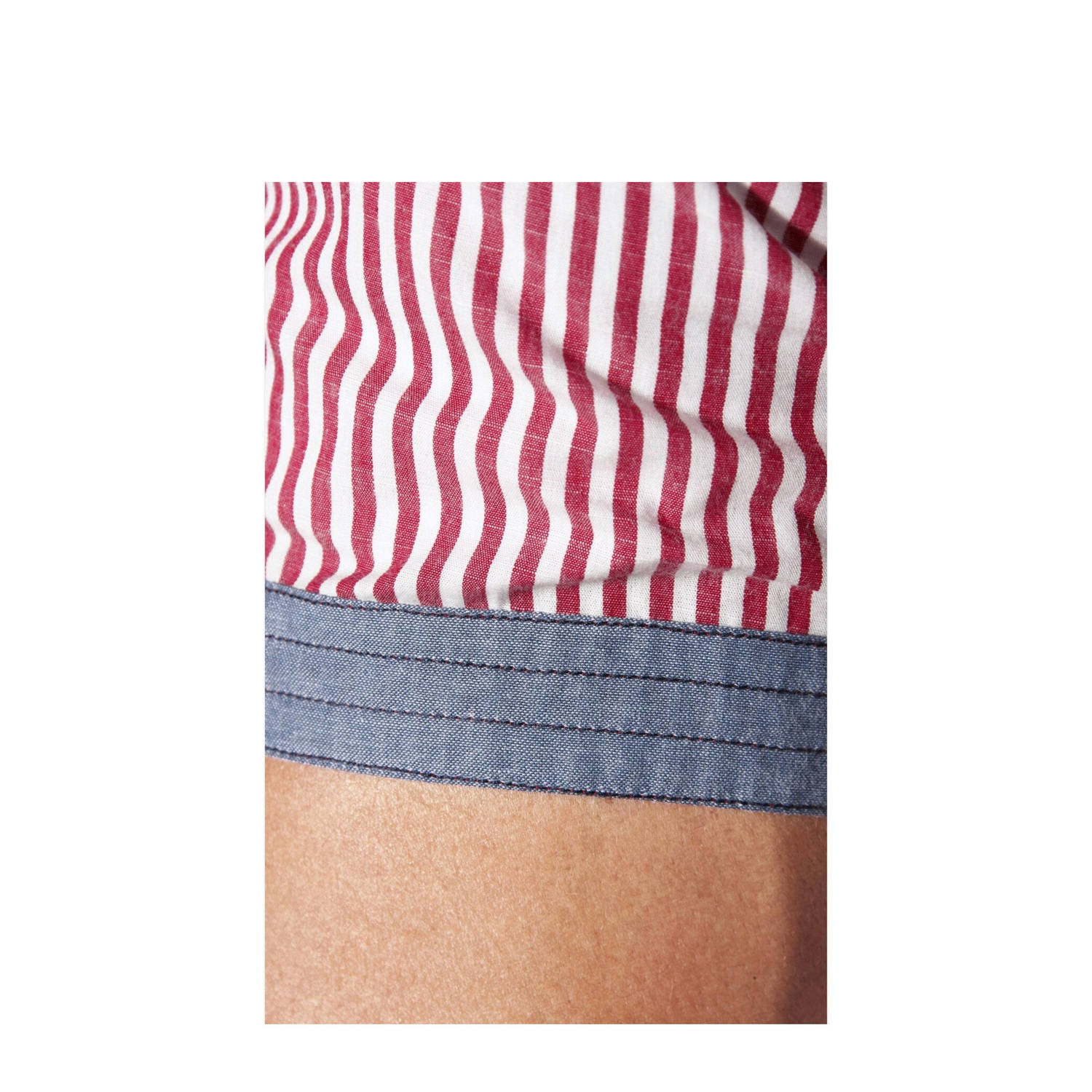 Jan Vanderstorm casual overhemd rood