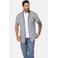 Jan Vanderstorm casual overhemd donkerblauw