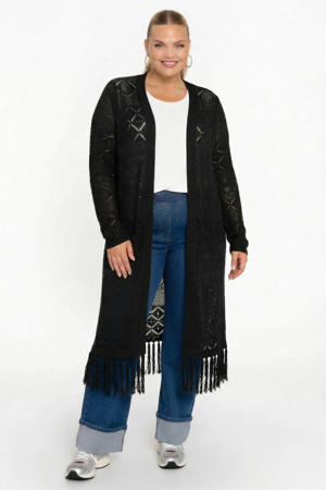 lang vest zwart