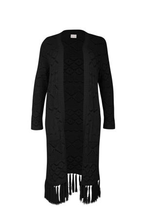 lang vest zwart