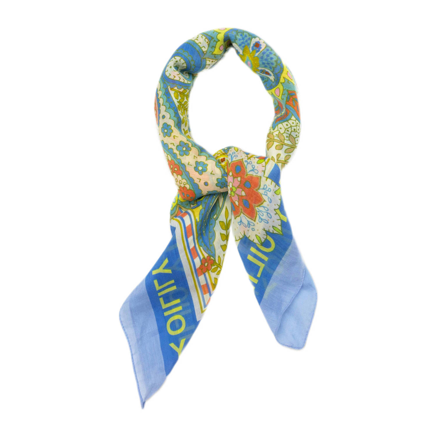 Oilily sjaaltje Awesome met all-over print multi