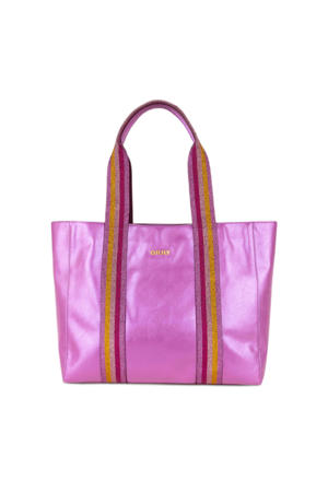  metallic shopper Hoop paars