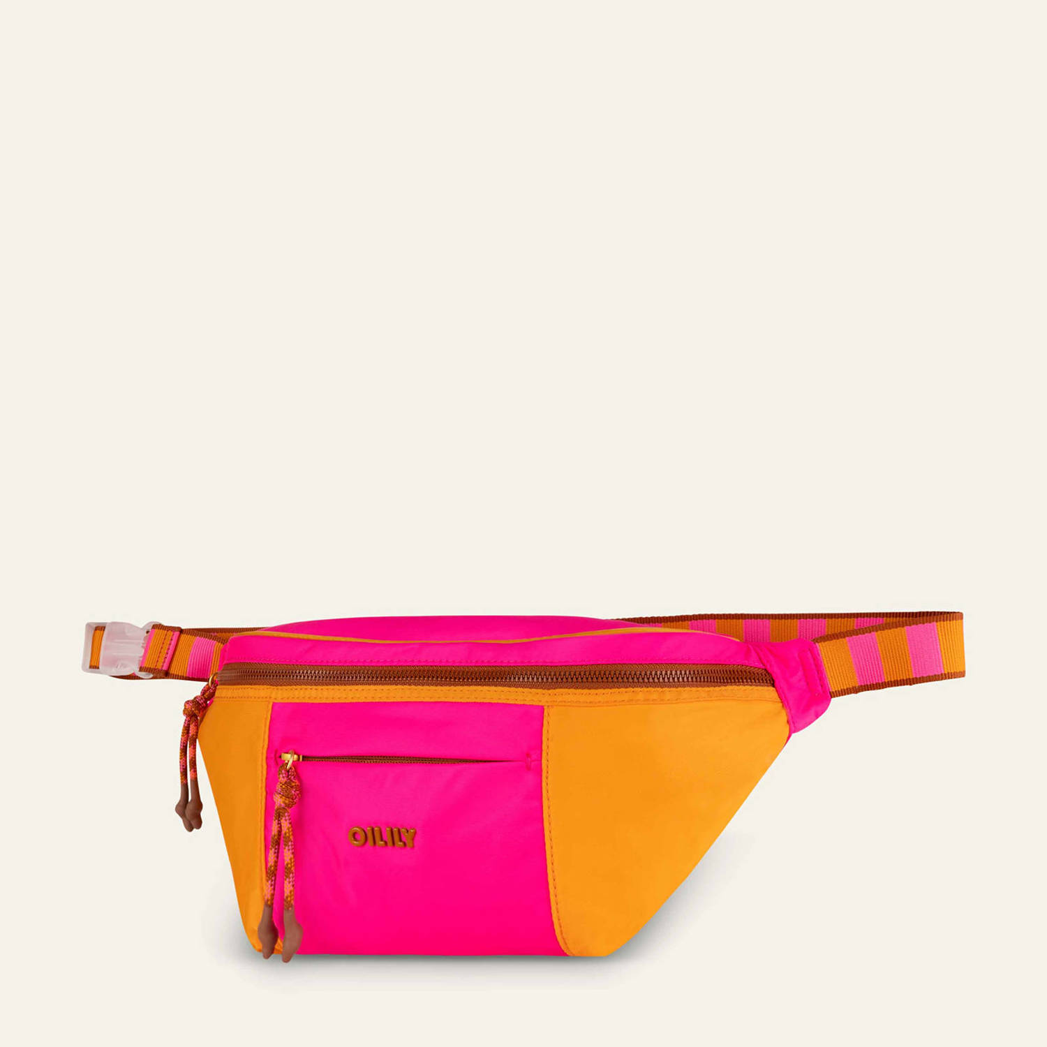 Oilily crossbody tas Blanka oranje fuchsia