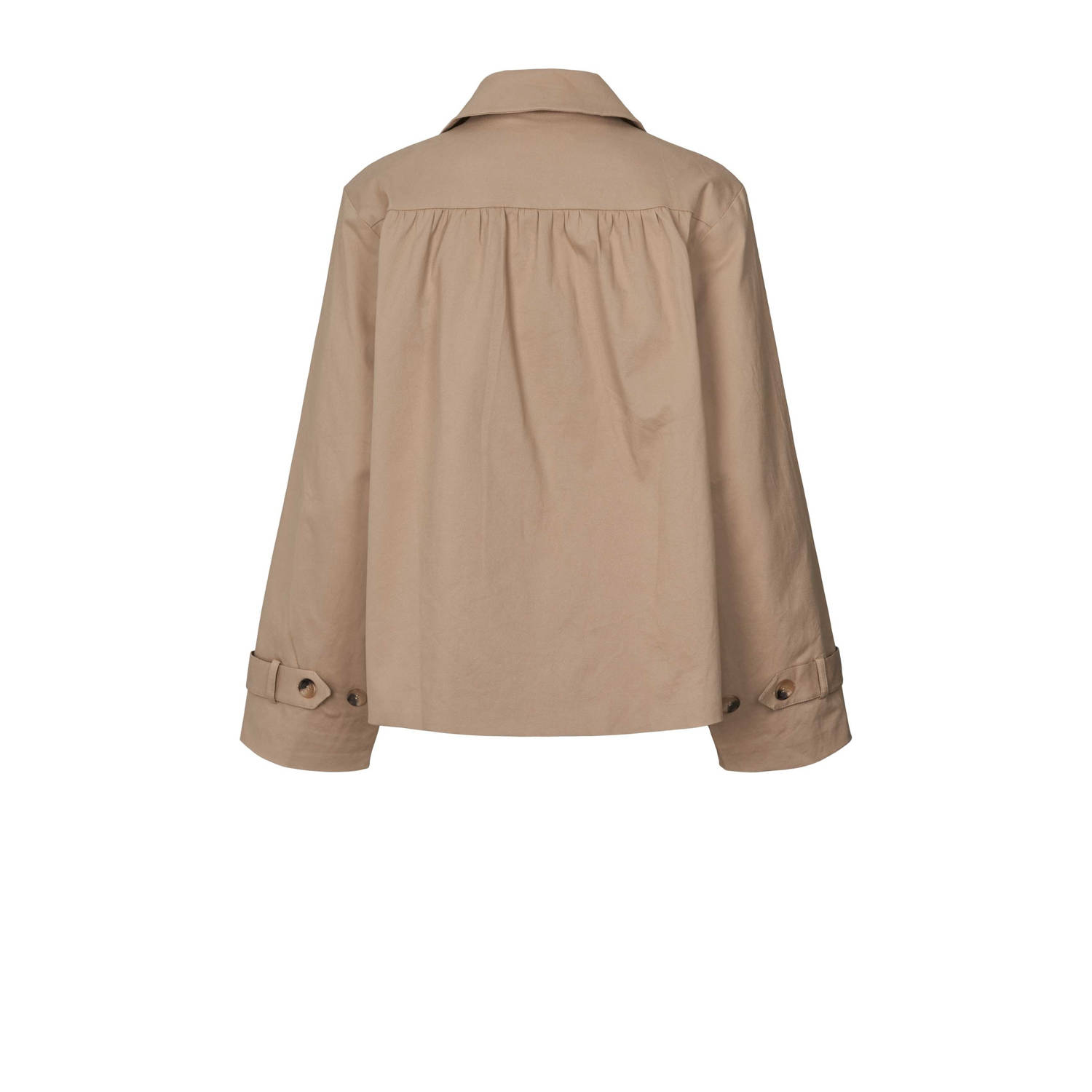 Lollys laundry trenchcoat beige