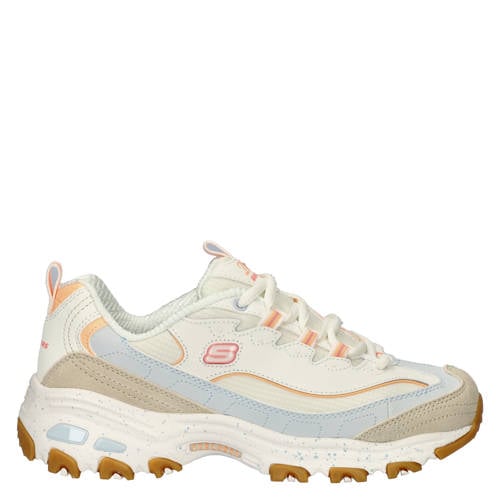Skechers D'Lites Bold Vie chunky sneakers wit multi afbeelding