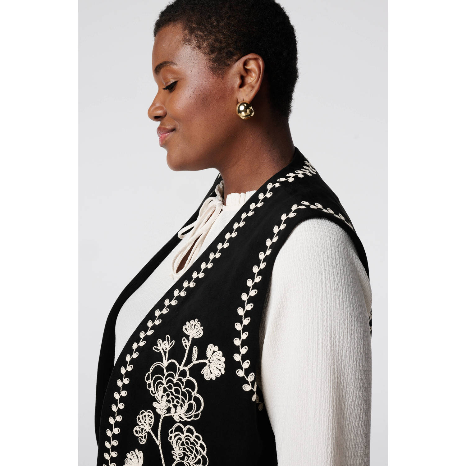 MS Mode gilet zwart