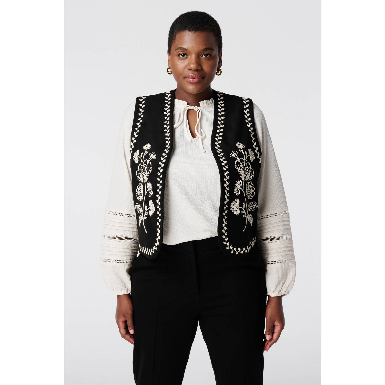 MS Mode gilet zwart