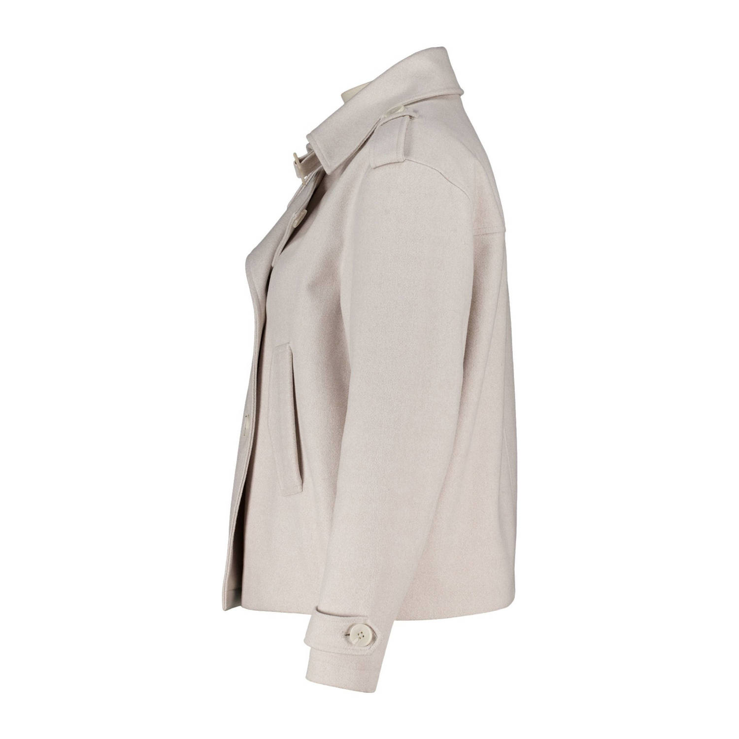 MS Mode tussenjas taupe