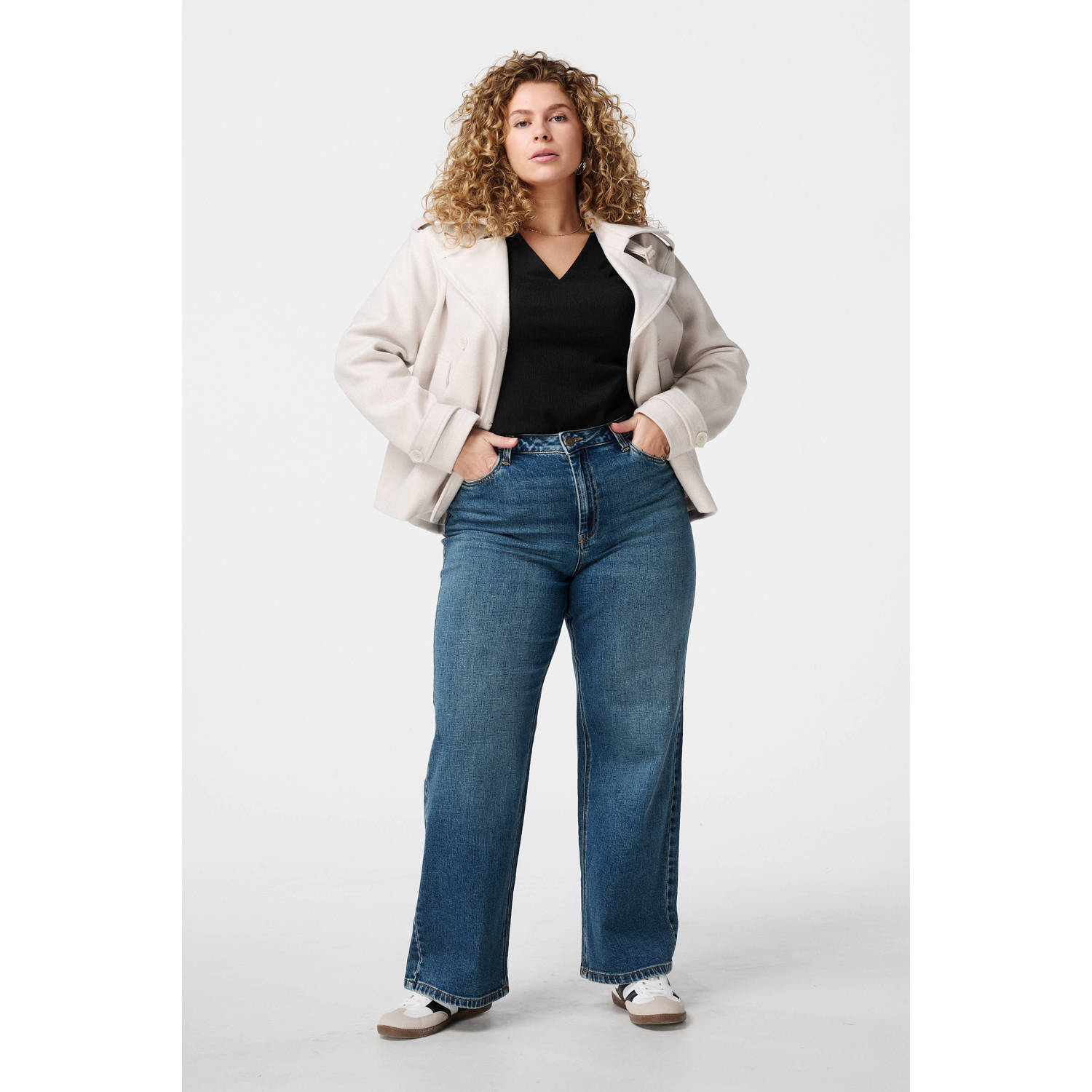 MS Mode tussenjas taupe