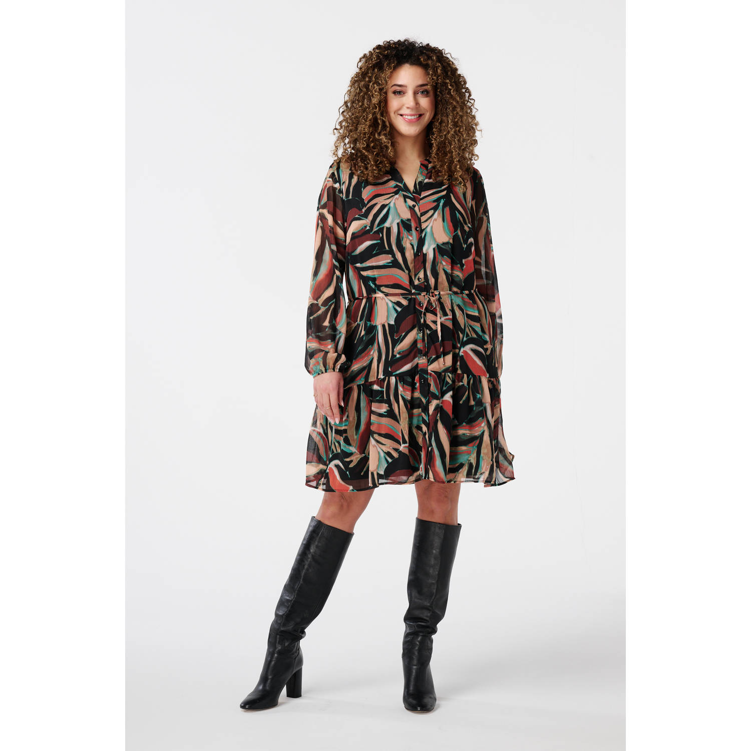 MS Mode korte jurk multi