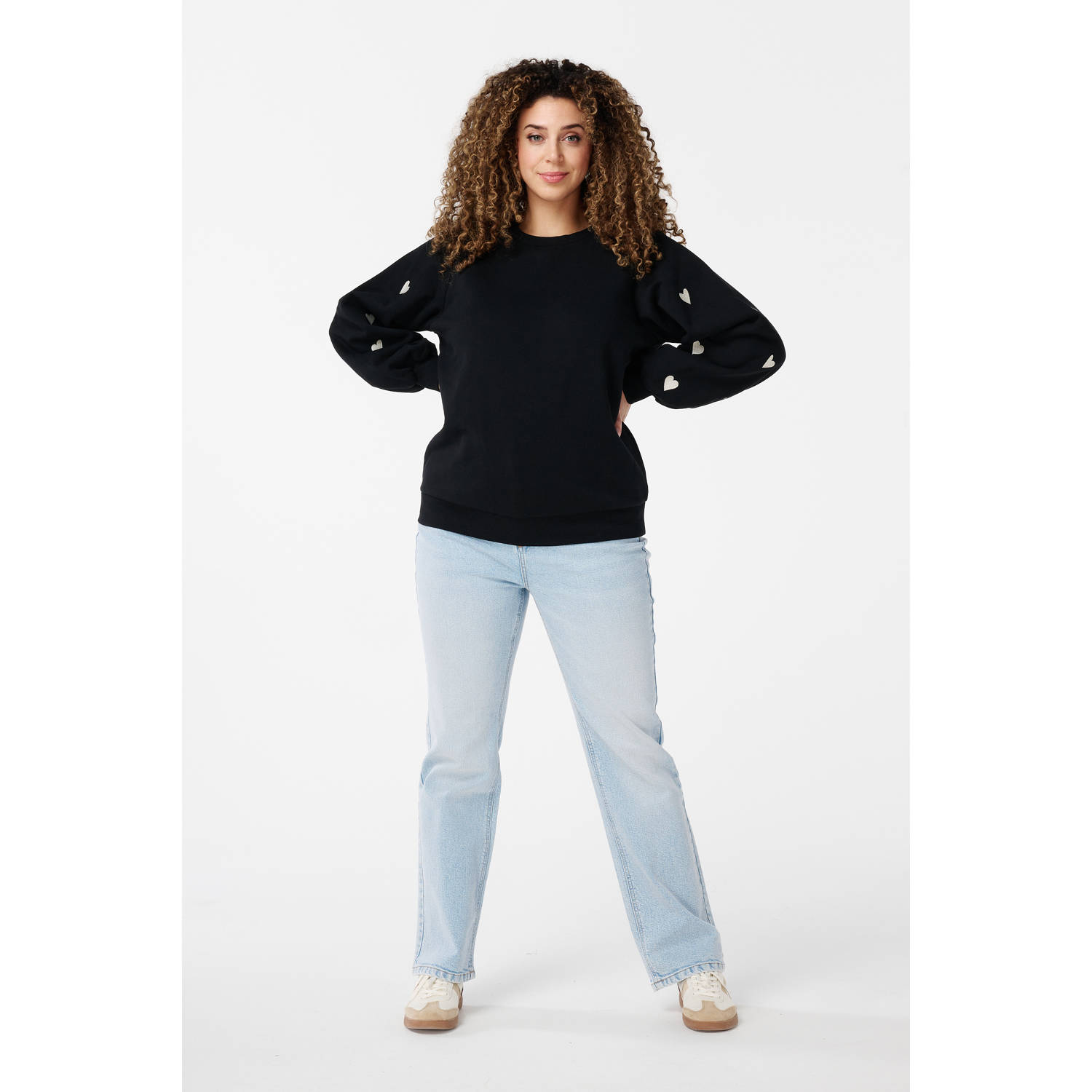 MS Mode sweater zwart