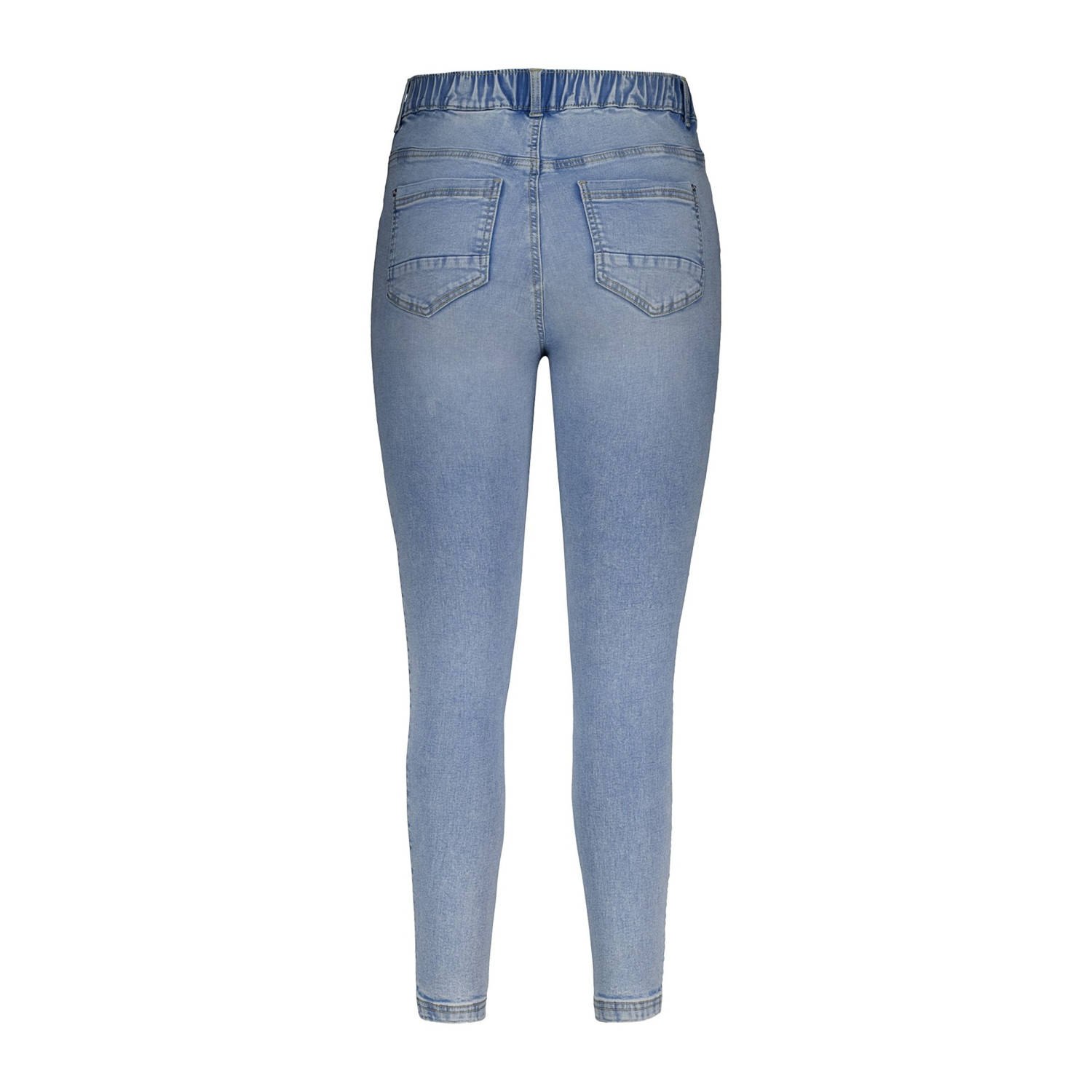 MS Mode slim fit jeans light blue denim