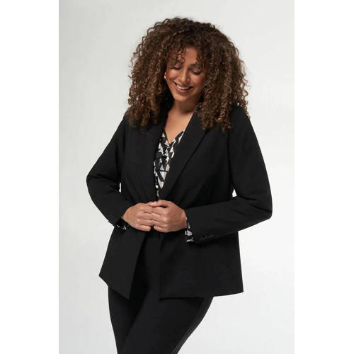 MS Mode regular blazer zwart afbeelding