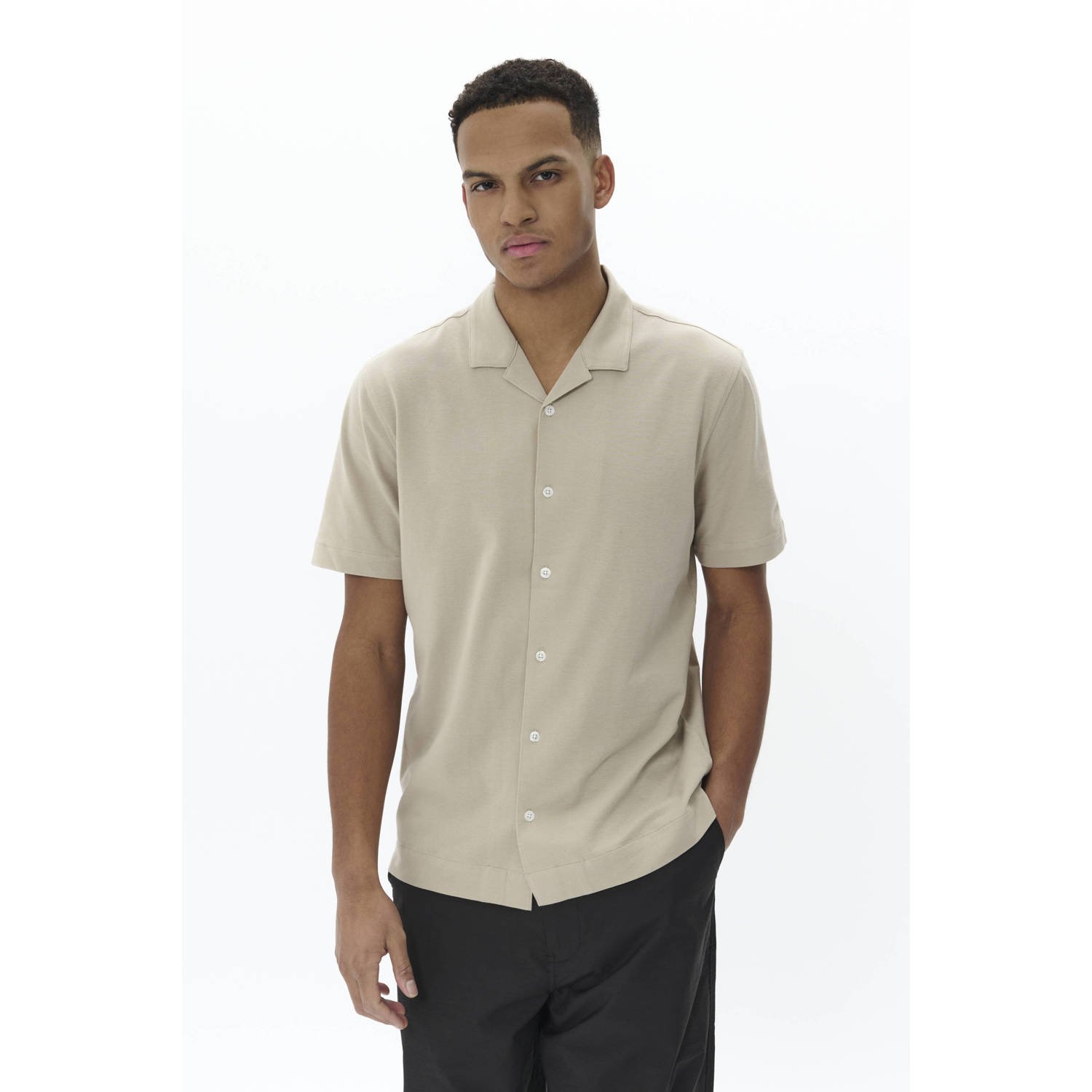 MATINIQUE Heren Overhemden Matrostol Resort 2 Beige