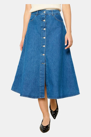 spijkerrok medium blue denim
