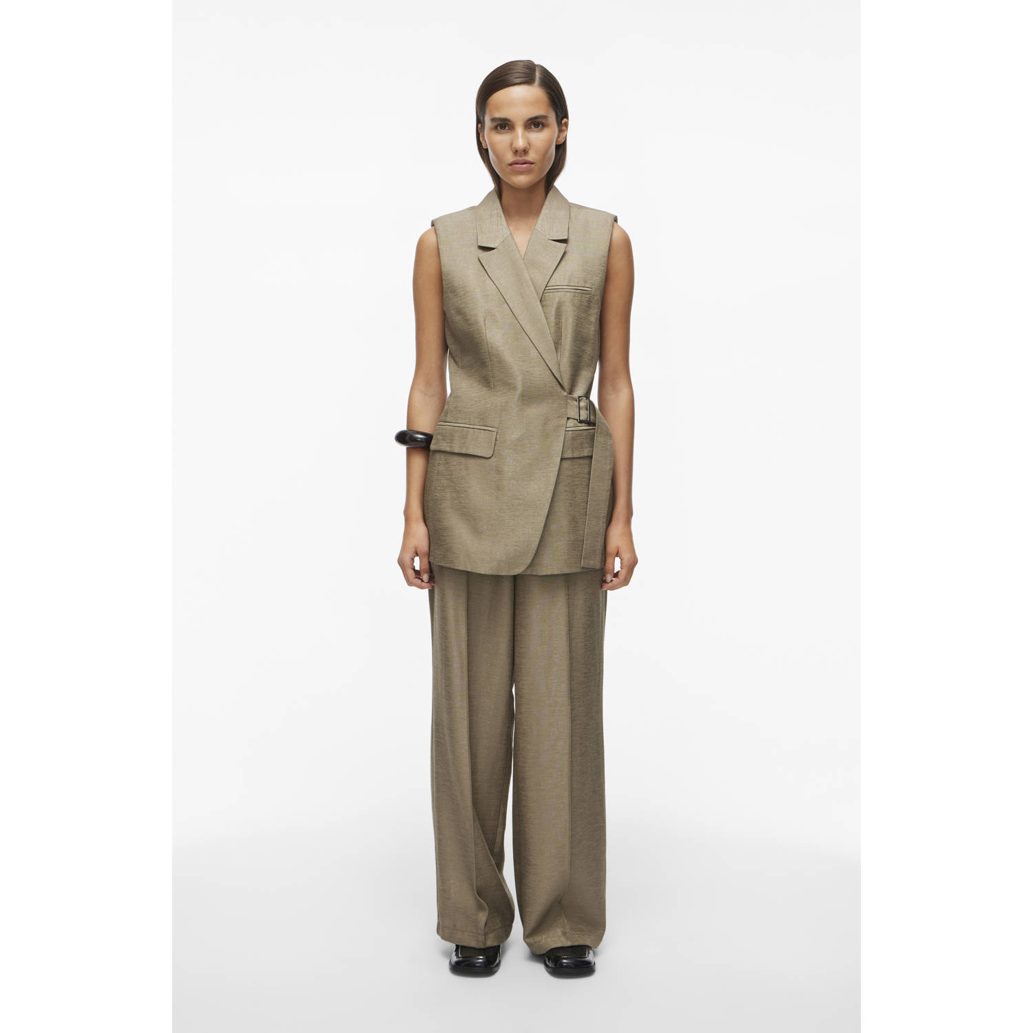 ROUGE EDIT gilet beige